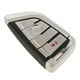 thumbnail image 5 of 2x Funda con mando inteligente con carcasa Blade Fob 4 botones para X5 / X6 Series shamjiam Carcasa de llave de control remoto inteligente, 5 of 8