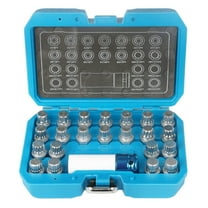 23pcs Wheel Lock Remover Kit: Vw Adapter Set
