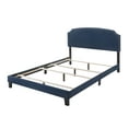 thumbnail image 4 of HMD Elaina Upholstered Full Panel Bed, Blue, 4 of 4
