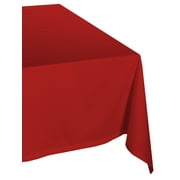 Design Imports Red Polyester Kitchen Tablecloth, 60"x120\ by Design Imports