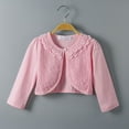 thumbnail image 5 of YYYTop Girls' Long Sleeve Boleros Cardigans Jacket Cover Up Cotton Comfort Lace Shrugs Baby Savings, 5 of 9