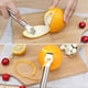 thumbnail image 3 of para cocina 1 pieza pelador de limón de acero inoxidable pelador de cítricos de naranja pelador de cocina pelador de acero inoxidable, 3 of 5