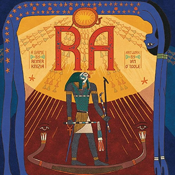 RA , Classic Award Winning Bidding Strategy Board Game for 2 to 5 Players by Reiner Knizia , 25th Century Games