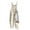 Beige, variant on YUANGUANST Women's Wide Leg Pants Summer Jumpsuits For Women 2025 Printed Casual Sleeveless Comfy Loose Overalls Office Slacks