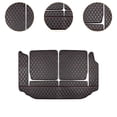 thumbnail image 3 of DYNWAVECA Car Trunk Mat Cargo Mat Anti Slip Waterproof Interior Accessories Boot Liners Mat Full Coverage Cargo Liners Rear Trunk Liner Red Line, 3 of 5