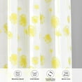 thumbnail image 3 of DriftAway Dandelion Floral Flower Lined Thermal Insulated Energy Saving Window Curtain Valance for Living Room/Bedroom/ Kitchen/Kids, 2 Layer, Rod Pocket, 52"x18"+2”Header (Yellow), 3 of 6