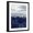 Black Frame, variant on Art.com Indigo Contemporary II Stretched Canvas Print Wall Art by Patricia Pinto, 12" x 16"