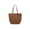 Coffee, variant on Rope Woven Beach Bag, Large Capacity Casual Tote, Japanese Korean Style Solid Color, Women Handbag for Travel, Summer Beach Vacation Shoulder Bag