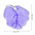 thumbnail image 3 of Unique Bargains 1 Pc Bath Shower Loofah Sponge Body Puffs for Shower 5.51"x4.72" Purple, 3 of 6