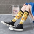 thumbnail image 5 of Yiaed Honey Bee Print Great elasticity Adult Stockings Sports socks for Men and Women, 5 of 6