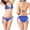 Blue, variant on Bzhegqhd Bikini Sets for Women Sexy Two Piece Clearance,Fashion Women's Sleeveless Bikini Set Swimsuit Push-Up Padded Swimwear Swimsuit Beachwear