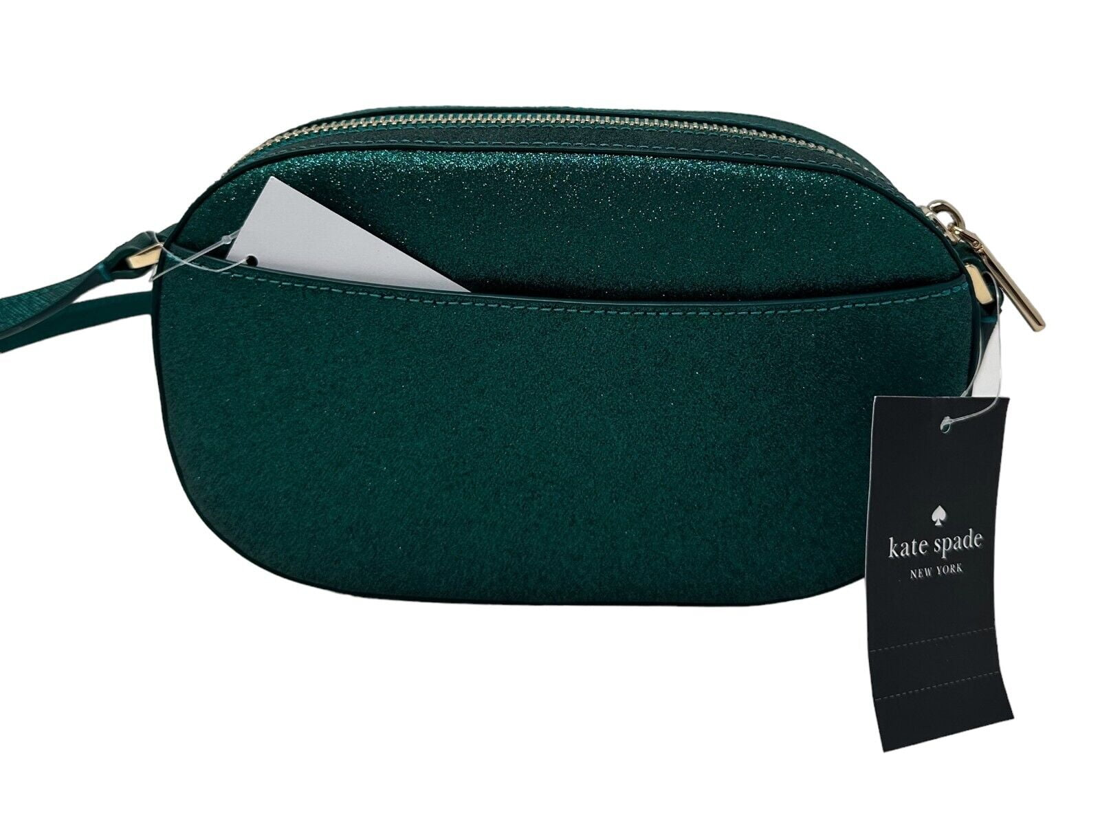Kate Spade Glimmer Glitter Oval Camera Crossbody Bag KE459 Kate Spade Glimmer Glitter Oval Camera Crossbody Bag KE459