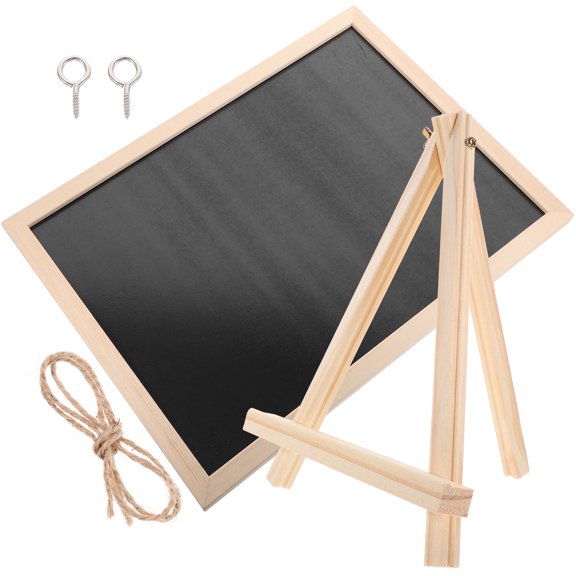 GOOHOCHY 1 Set Office Message Board People Who Want To Organize Life Black Cork 11.8x7.9x1.2in