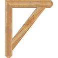 thumbnail image 3 of Ekena Millwork 6"W x 40"D x 48"H Traditional Craftsman Rough Sawn Bracket, Western Red Cedar, 3 of 4
