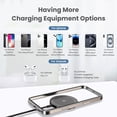 thumbnail image 4 of 15W Rapid Wireless Charger, Compatible with iPhone 16 15 14 13 12 11 8 X XR SE Series, Charging Pad Compatible with AirPods, Slim Portable Design, Black(3 Pack), 4 of 10