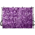 thumbnail image 4 of Purple Glitter Backdrop Disco Glitter Bachelorette Wedding Photography Background 70s Theme Birthday Party Decorations Banner Photo Studio Props, 4 of 4
