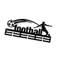 thumbnail image 4 of Perchero para medallas, colgador de pared para medallas, estante para colgar, resistente, para montar en la pared. fútbol americano, 4 of 9