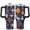 Happy Halloween Pumpkin-21, variant on Halloween Coffee Tumble Happy Halloween Pumpkin Ghost Coffee Travel Mug with Straw,Thermal with Lids for Hot and Cold Drinks for Outdoor Sports Wedding 40 oz Spooky Cup