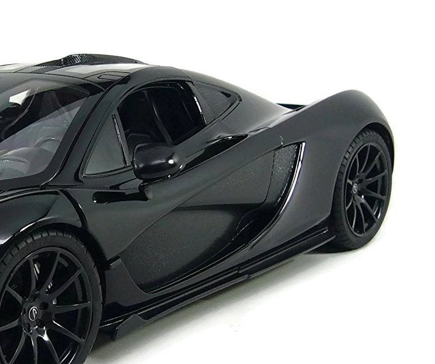 Wonder Wheels 1:14 RC Remote Control McLaren P1 Sports Car With Lights and Open Doors - Black