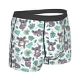 thumbnail image 3 of Disketp Bears And Tropical Leaves Men'S Boxer Briefs,Soft And Breathable Cotton Underwear With Comfortflex Waistband, 3 of 8
