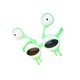 thumbnail image 2 of Jumpingount Accesorios para fotos Gafas de sol de ojos grandes a prueba de agua Plástico Hip Pops Gafas de cumpleaños de moda Gafas a prueba de Lentes Verde, 2 of 6