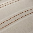thumbnail image 3 of COOKCOK Throw Pillow Covers 20x20 Set of 2 Striped Pillow Covers Textured Linen Decorative Pillows Square Cushion Covers for Sofa Couch Bed Living Room Farmhouse Decor, Brown, 3 of 6