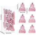 thumbnail image 2 of Bolas de plástico para decoración navideña, adornos navideños decorativos, bolas brillantes colgantes para decorar árboles y ventanas, decoraciones festivas, bolas brillantes para Halloween, decoració, 2 of 6