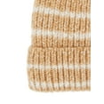 thumbnail image 3 of Time and Tru Women’s Stripe Knit Beanie Hat, 3 of 3