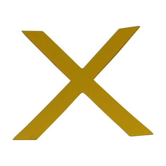 FindTape Marking Letters: 3.7 in. (Yellow)