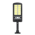 thumbnail image 1 of Cateissary 160 COB Solar LED Farola Impermeable PIR Sensor de movimiento Lámpara de control remoto inteligente 1200W Jardín exterior Luz de pared de Iluminación y accesorios lámpara de rejilla 10 Cateissary HA005678-02B, 1 of 6