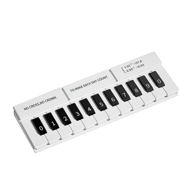 Elegant Piano Temporary Parking Card Interior Supplies Privacy Protection Auto Decoration Universal Telephone Number Plate Luminous Numbers DYNWAVEMX Tarjeta de Estacionamiento Temporal