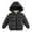 Black, variant on breaise Baby Boys Girls Hooded Puffer Jacket Packable Down-Alternative Waterproof Warm Coat Outerwear Winter Jackets for Kids
