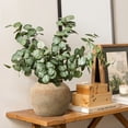 thumbnail image 5 of LuxenHome Terracotta 10" Round Vase with Natural Earth Tones, Accent for Farmhouse or Boho Interiors, 5 of 10