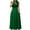 Green Dress for Women, variant on safuny Clearance Maxi A Line Dress for Women Solid Color Short Sleeve Round Neck Dress Empire Waist Flowy Hem Retro Holiday Beach Trendy Clothing Summer Black L
