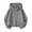 Grey, variant on SonxaHe Hooded Basic Sweatshirt for Toddler Boy Girl Solid Oversized Long Sleeve Hoodies Classic Cozy Sports Hoodies Black,Size 3-4
