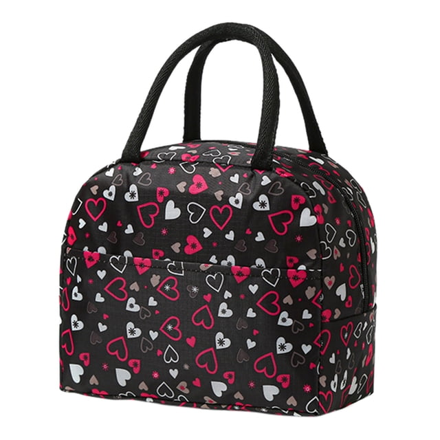 asddcavvf New Portable Thermal Insulation Bag With Large Capacity To Go Out With Rice Lunch Bag Aluminum Foil Thick Bento Bag Thermal Insulation Lunch Box Bag