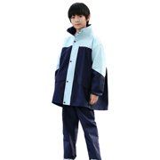 MEZZALL Girls Raincoats And Pants Sets Full Body Coverage Kids Rain Suit For School Outdoor Activities Youth Rain Gear Cute Baby Dailywear