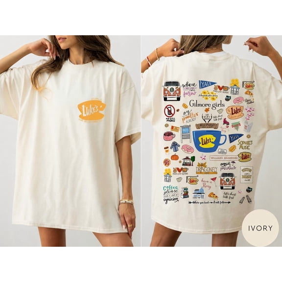 Stars Hollow T- Shirt, Luke's Coffee Tee, Cute Fall T-Shirt