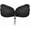 Black, variant on Push up Silicone Bra for Women Sticky Invisible Reusable Adhesive Strapless Stick on Bra for Backless Front Strings