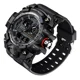 thumbnail image 1 of Reloj Sanda-3133, impermeable, casual, correa militar, color: negro, 1 of 7