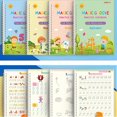 thumbnail image 1 of DEELLEEO Magical Handwriting Workbooks Practice Copybook  Magic Calligraphy That Can Be Reused Handwriting Copybook Tracing Book (4books+Pens) by, 1 of 10