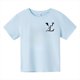 thumbnail image 3 of Camiseta de verano para niños y adolescentes, de manga corta, de algodón, con estampado de marca, cómodas, informales, ropa para niños, camisetas para niños y niñas, 3 of 5