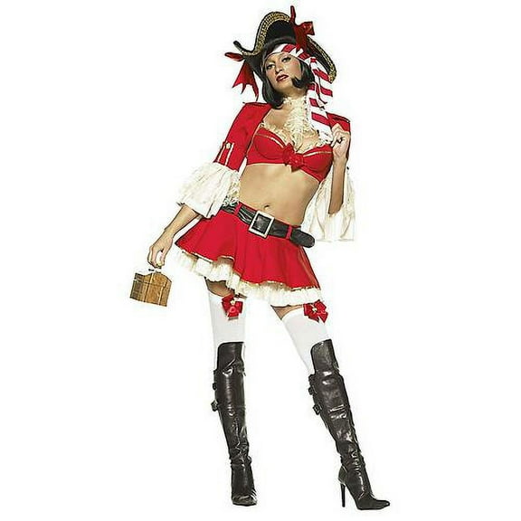 Morris Costumes Women's Sexy Captain Booty Costume