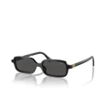 thumbnail image 1 of MIU MIU MU 11ZS 16K5SO Black GreyWomen's 51 mm Sunglasses Authentic, 1 of 3