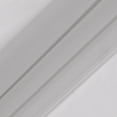 thumbnail image 6 of ECLIPSE Kiara Modern Sheer Voile Light Filtering Grommet Window Curtains for Bedroom (2 Panels), 54 in x 63 in, Silver, 6 of 7