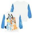 thumbnail image 2 of Bluey Boys Sweatshirt White Sizes 2T-8, 2 of 6