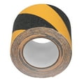 Yellow and Black Tape Safety Marking Adhesive NonSlip Warning Stripe for Floor Walls Pipes