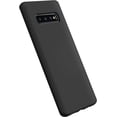 thumbnail image 5 of Galaxy S10 Plus Case,Liquid Silicone Dual Layer Hybrid Hard PC& Soft Silicone, Gel Rubber Bumper Slim Fit Shockproof Protective Phone Case, Phone Cover for Samsung Galaxy S10 Plus - Black, 5 of 6