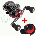 thumbnail image 1 of Fishing Reel 8Kg Max Drag Have PE 4 Strands Line 14+1BBs Left Right Hand Lure Bait Casting Fishing Baitcasting Reel ,Rigid Aluminum Skeletal Frame, 1 of 7