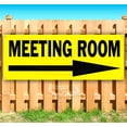 thumbnail image 1 of Meeting Room 13 oz Vinyl Banner With Metal Grommets, 1 of 4